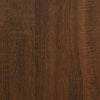 Vegghylle med stang brun eik 20x25x30 cm