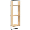Vegghylle 3 etasjer sonoma eik 30x25x100 cm konstruert tre