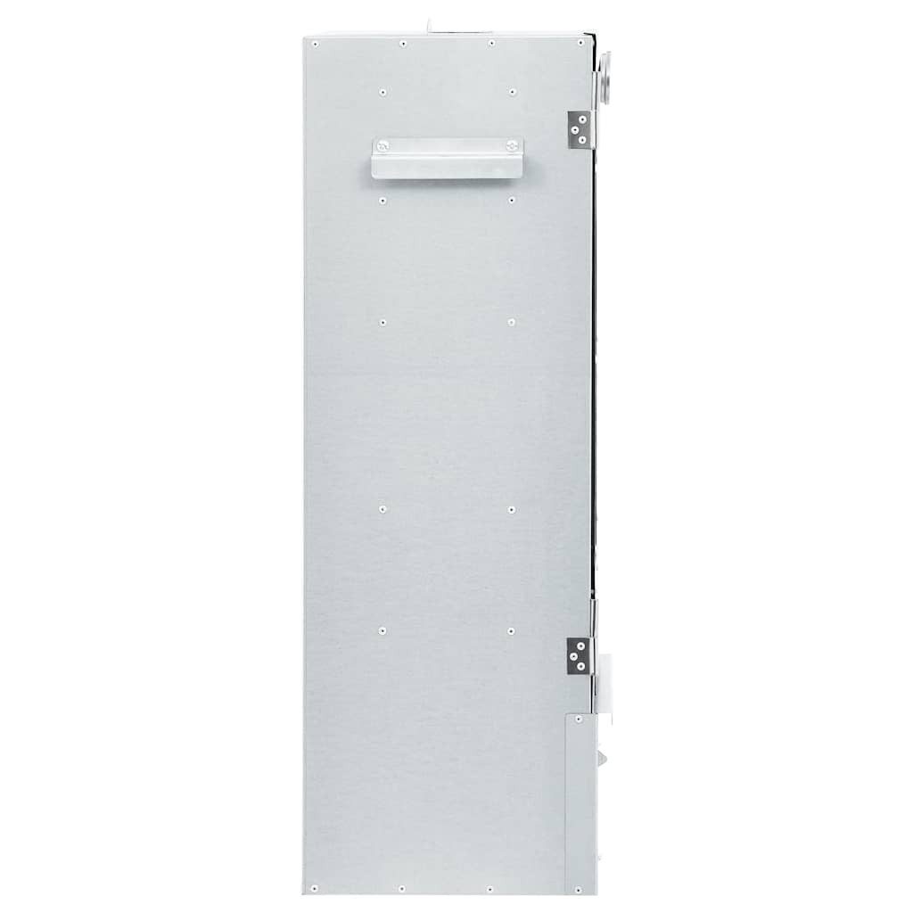 Ovnsrøyker med kaldrøykgenerator galvanisert stål vidaXL