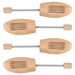 Skobårer 2 par EU 35-38 heltre lotus