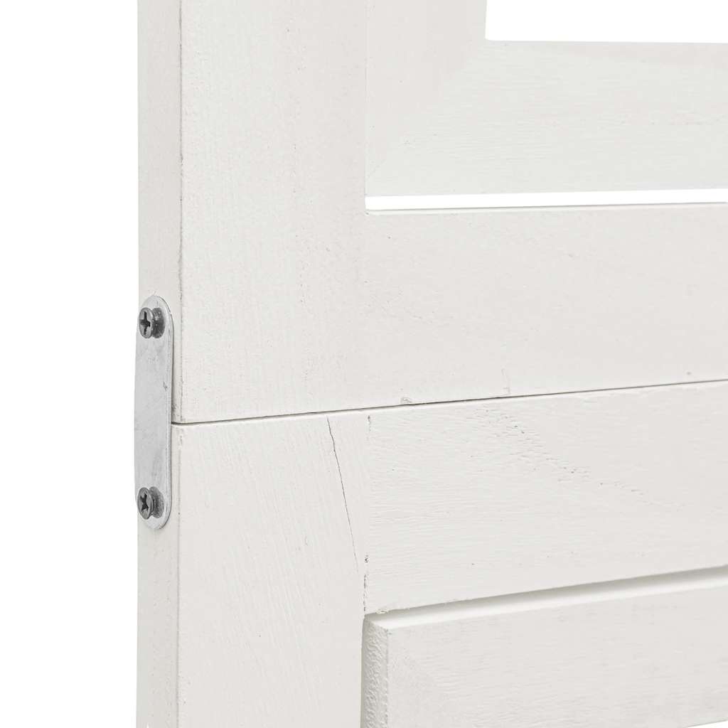 Romdeler 6 paneler hvit heltre keisertre