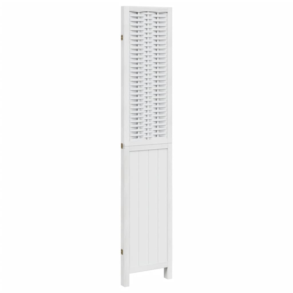 Romdeler 3 paneler hvit heltre keisertre