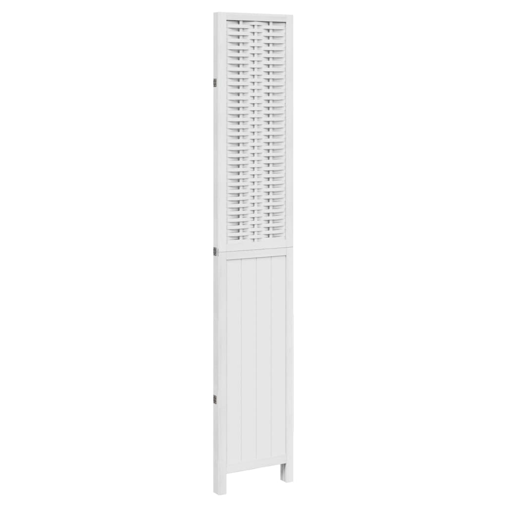 Romdeler 3 paneler hvit heltre keisertre