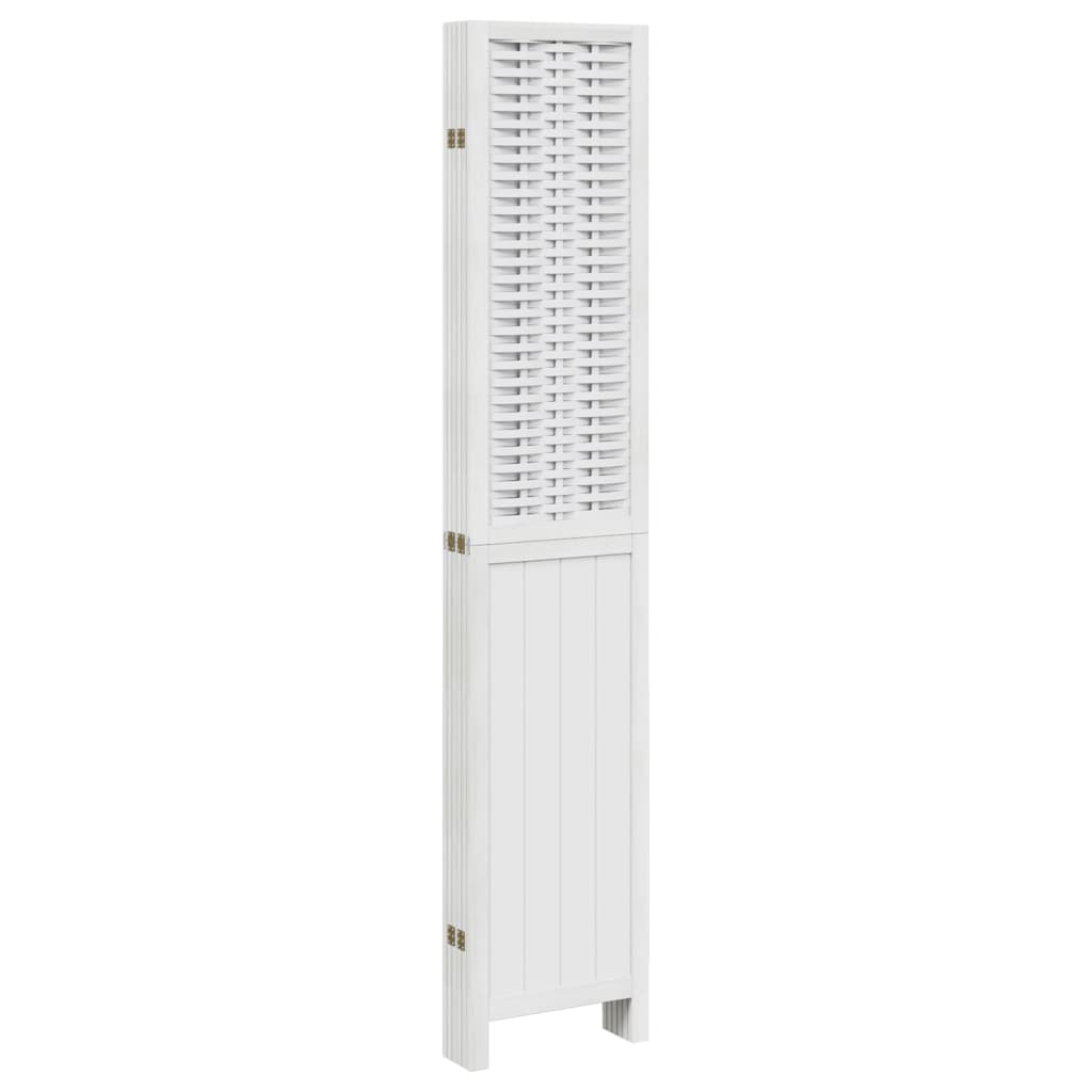 Romdeler 6 paneler hvit heltre keisertre