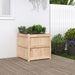Plantekasse 60x60x60 cm heltre furu