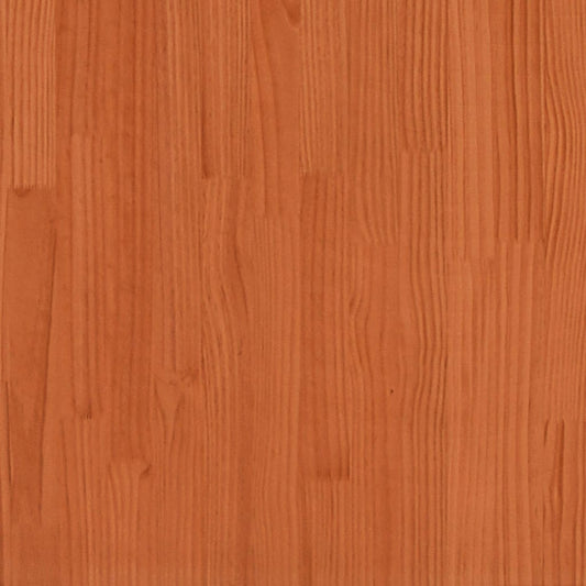 Hageplantekasse voksbrun 70x70x70 cm heltre furu