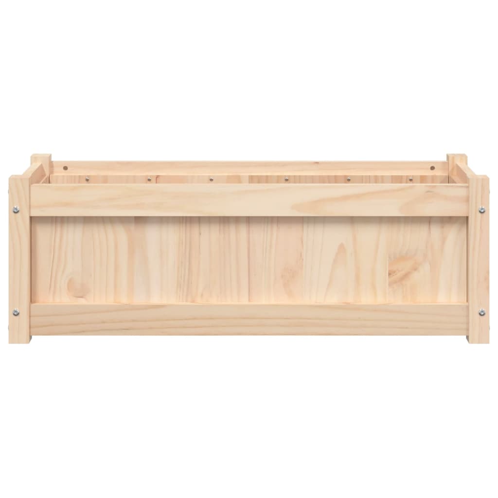 Plantekasse 90x31x31 cm heltre furu