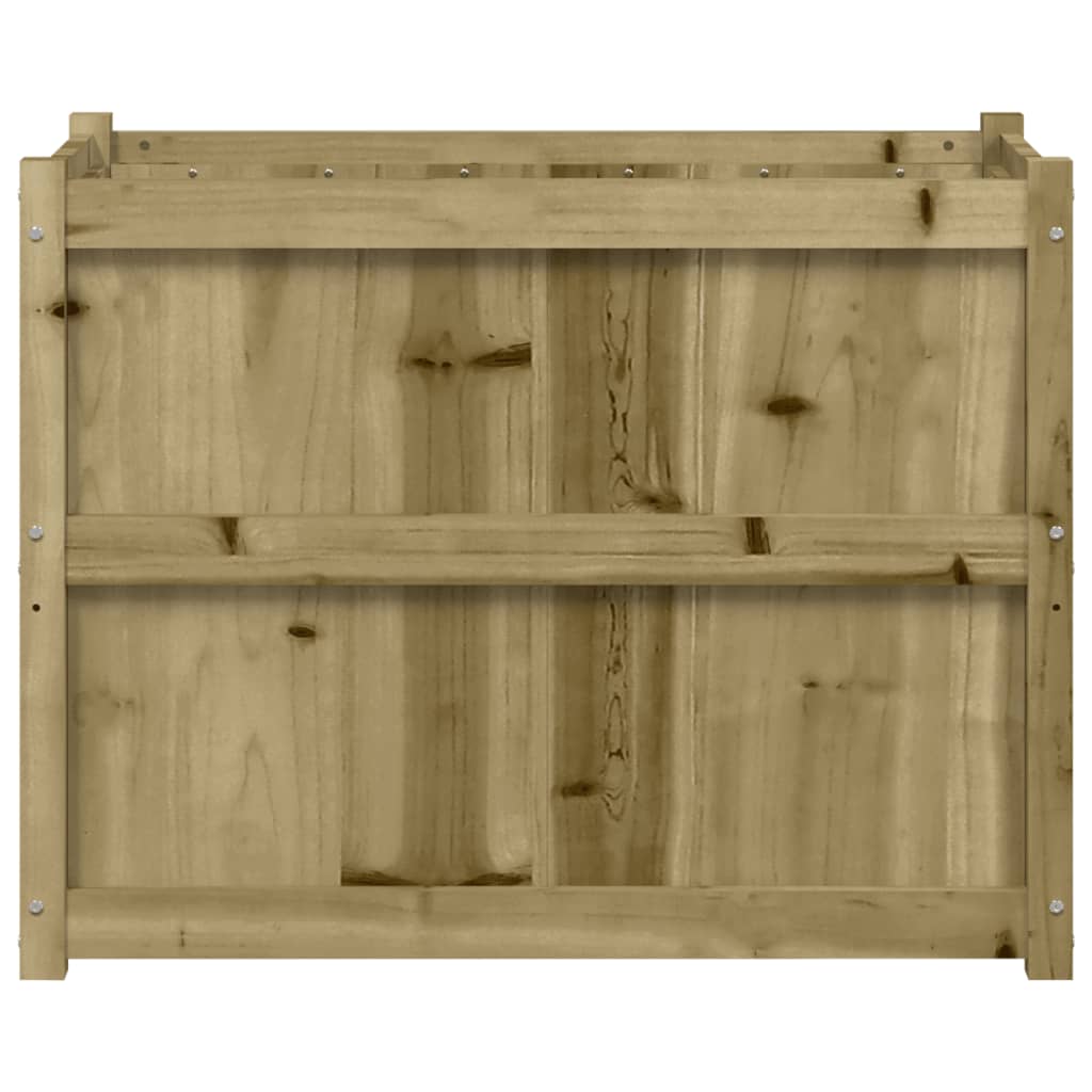 Hageplantekasse 90x50x70 cm impregnert furu vidaXL