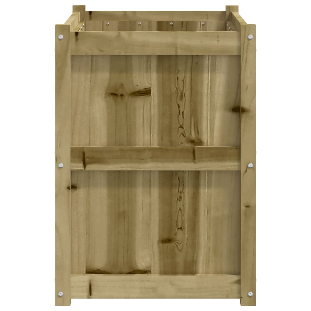 Hageplantekasse 90x50x70 cm impregnert furu vidaXL