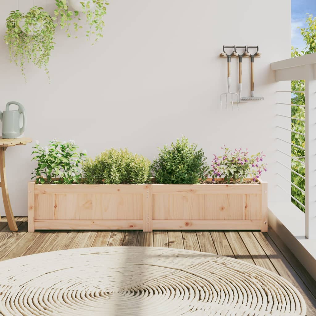 Hageplantekasse 150x31x31 cm heltre furu