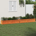 Plantekasser 2 stk brun heltre furu