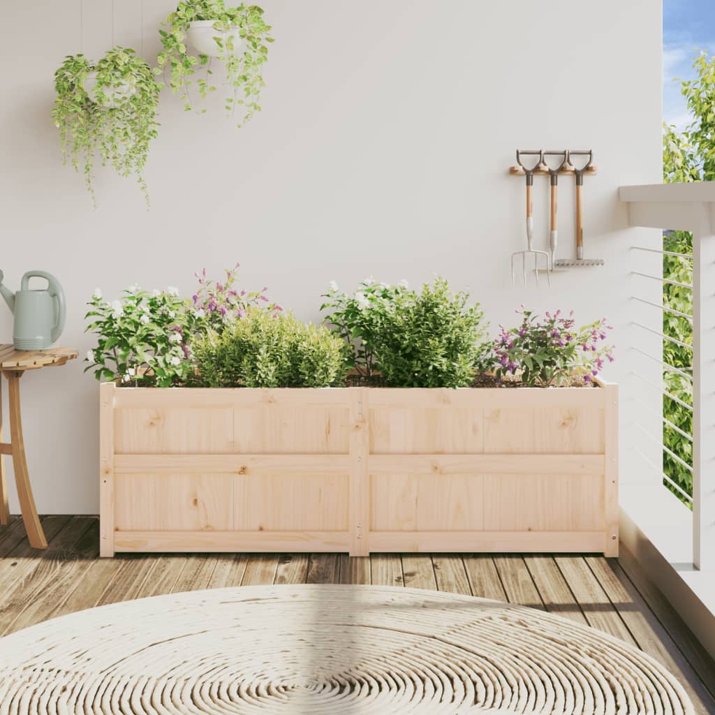 Plantekasse 150x50x50 cm heltre furu