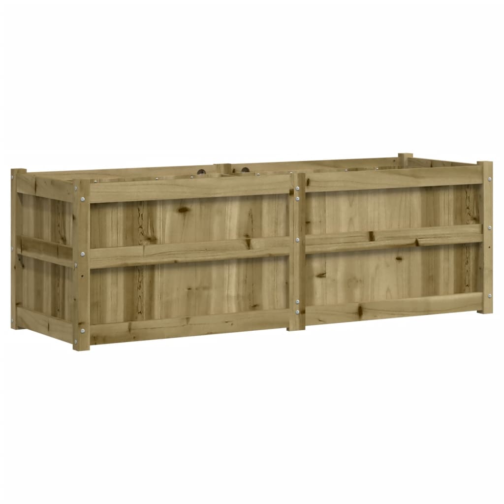 Hageplantekasse 150x50x50 cm impregnert furu