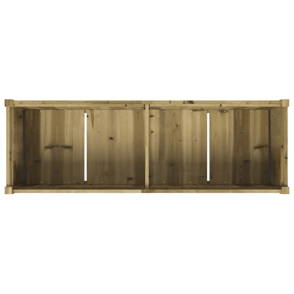 Hageplantekasse 150x50x70 cm impregnert furu