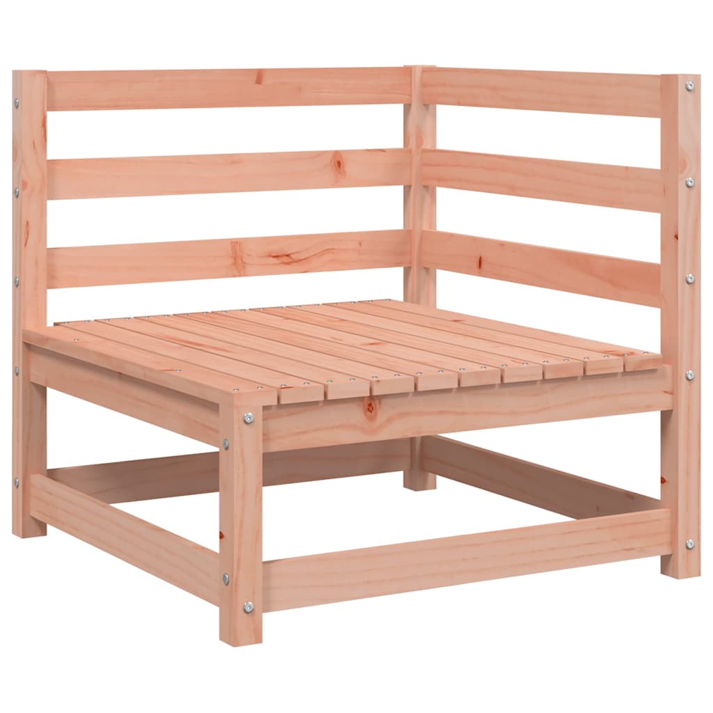 Hagesofa for hjørne 70x70x67 cm heltre douglasgran vidaXL