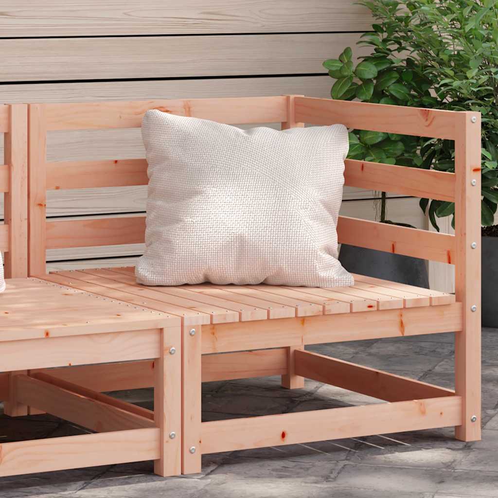 Hagesofa for hjørne 70x70x67 cm heltre douglasgran vidaXL