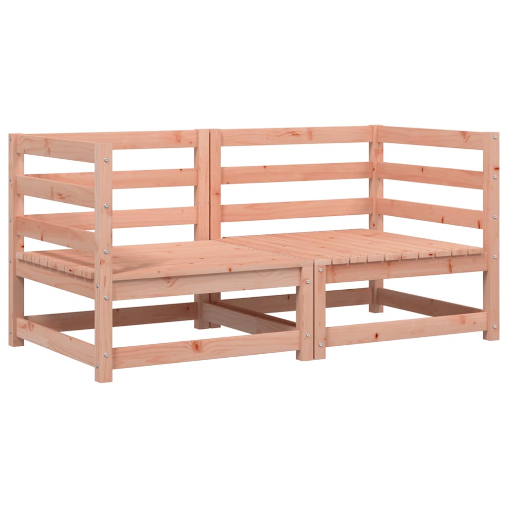 Hagesofaer for hjørne 2 stk 70x70x67 cm heltre douglasgran vidaXL