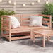 Hagesofaer for hjørne 2 stk 70x70x67 cm heltre douglasgran vidaXL