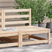 Hagesofa uten armlener 70x70x67 cm heltre douglasgran