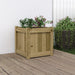 Blomsterkasse 40x40x40 cm impregnert furu
