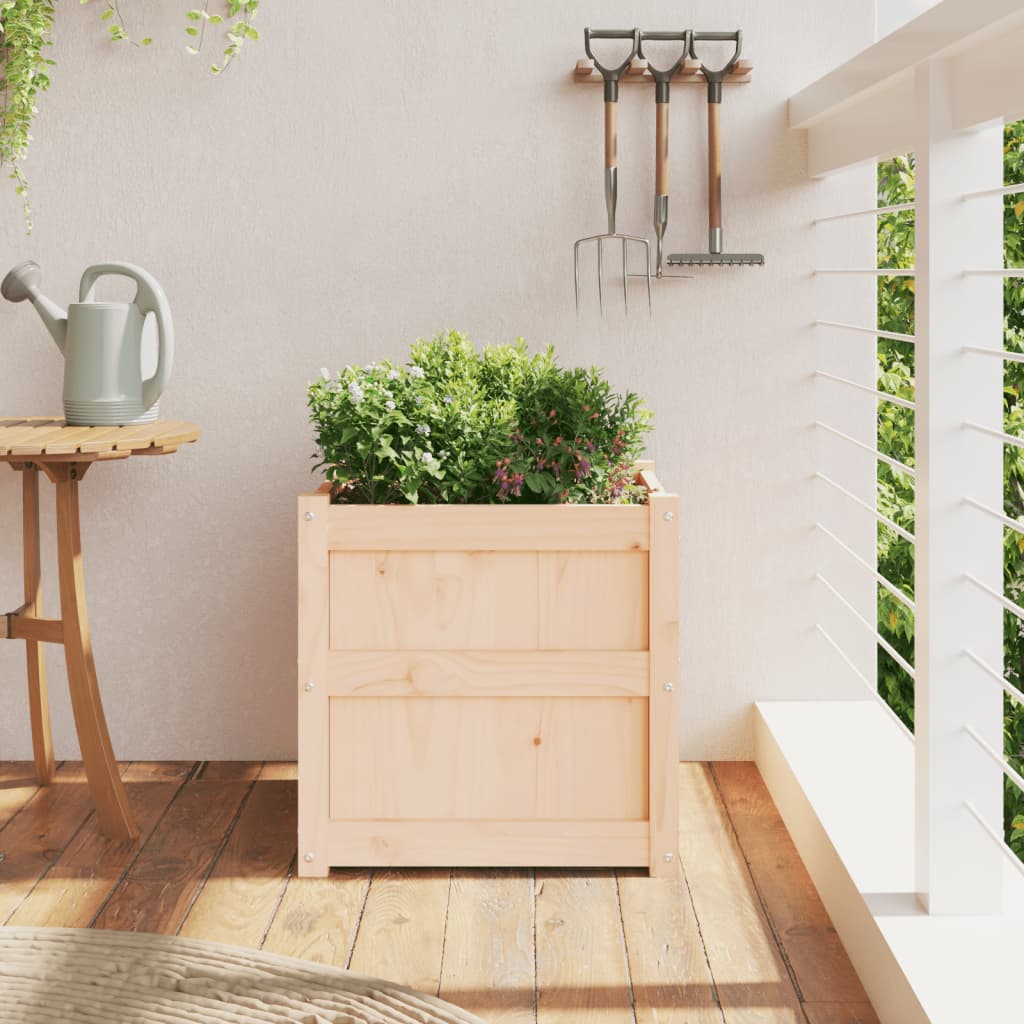 Plantekasse 50x50x50 cm heltre furu