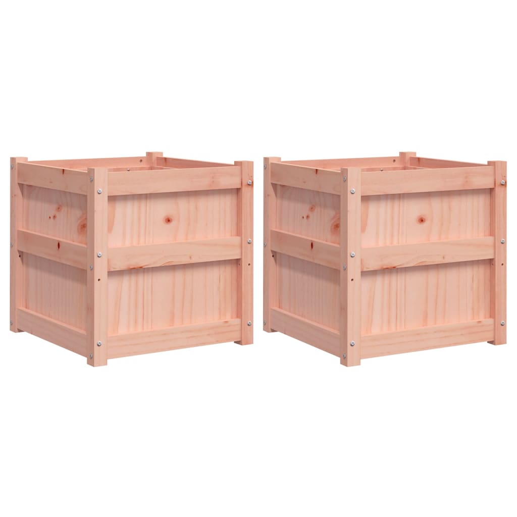 Hageplantekasse 2 stk heltre douglasgran