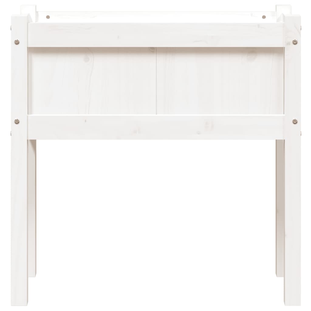 Plantekasse med ben 70x31x70 cm heltre furu vidaXL