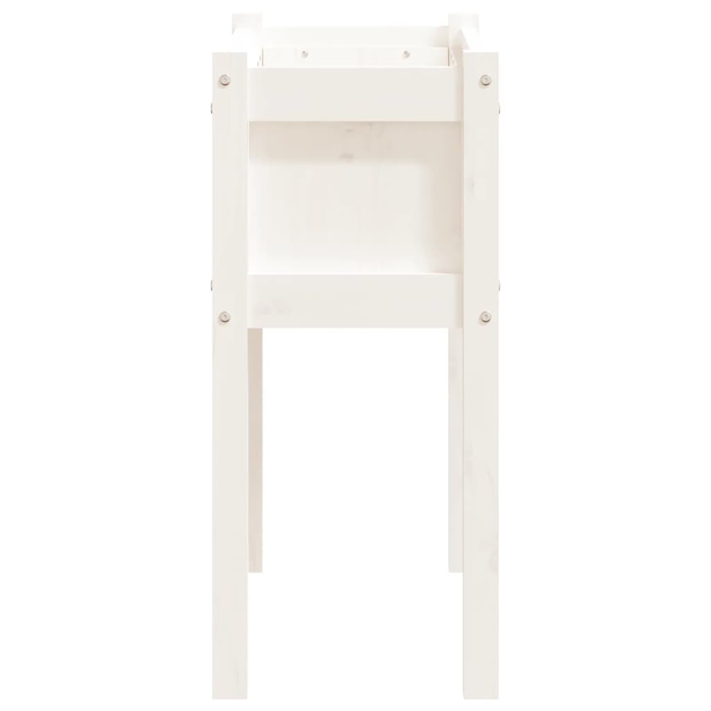 Plantekasse med ben 70x31x70 cm heltre furu vidaXL
