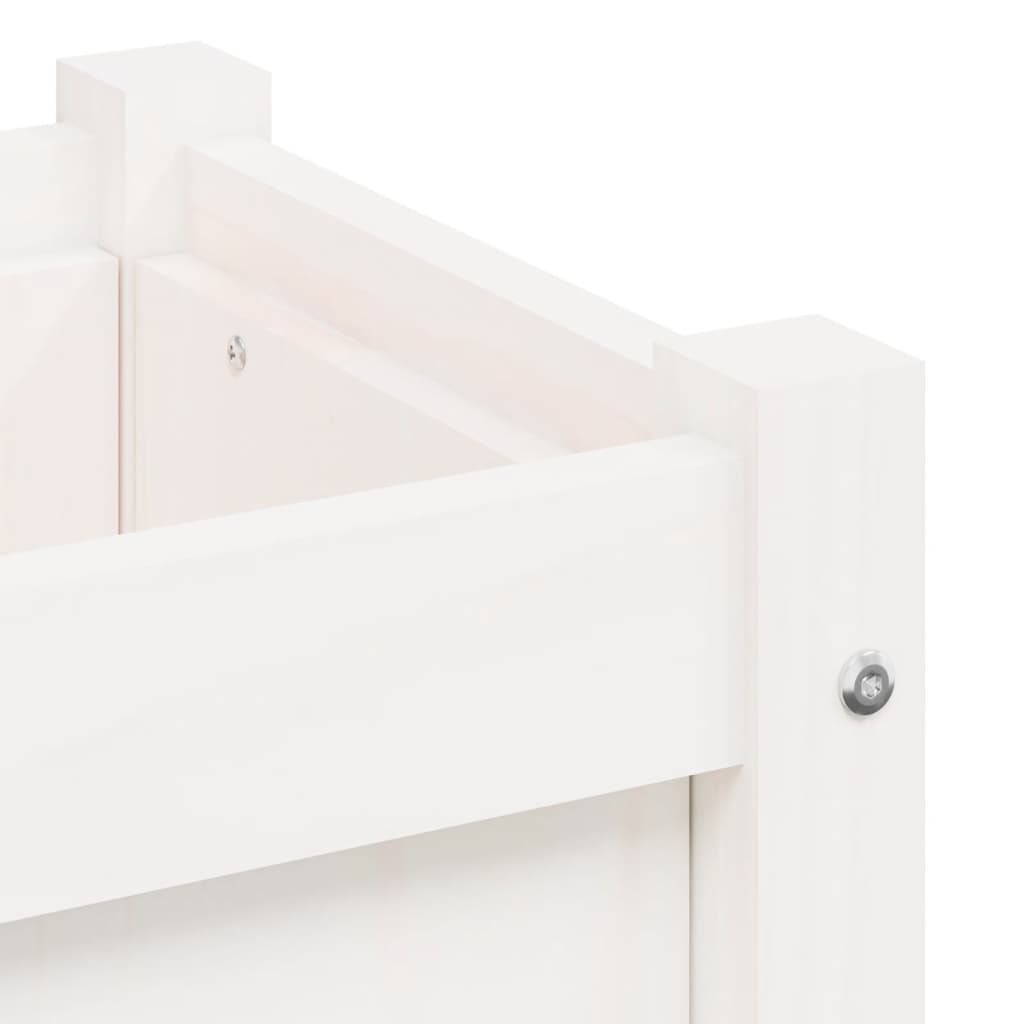 Plantekasse med ben 70x31x70 cm heltre furu vidaXL