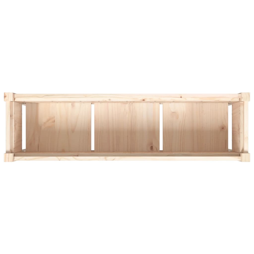Hageplantekasse med ben 110x31x70 cm heltre furu