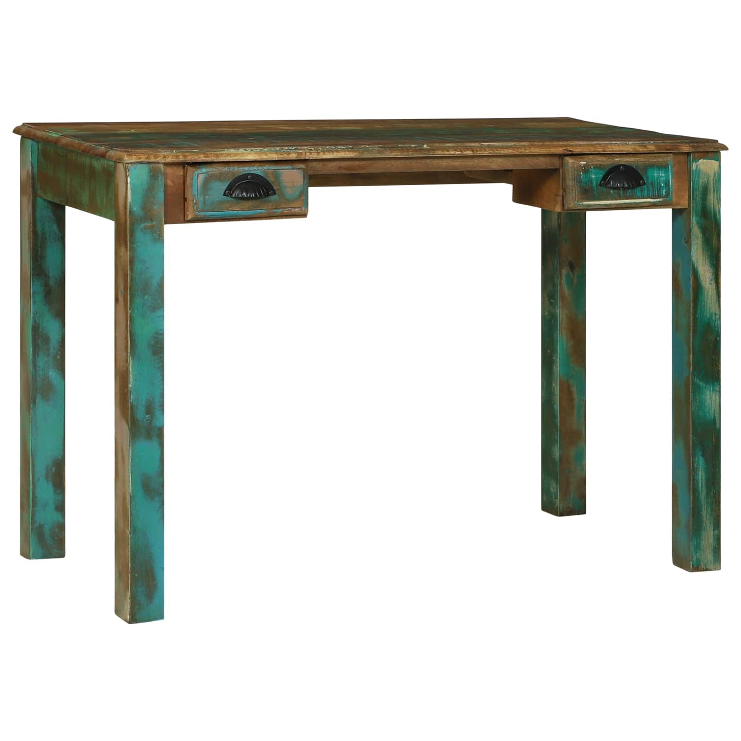Skrivebord med skuff Brun 112 x 55 x 76 cm Massiv Reclaim Tre