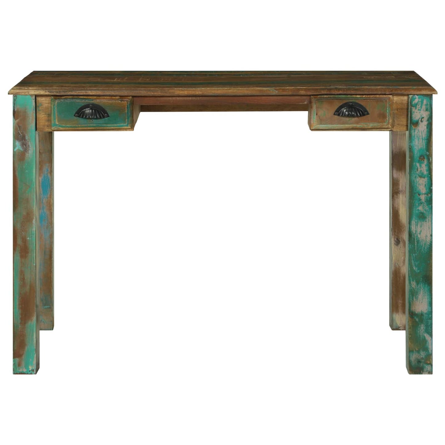 Skrivebord med skuff Brun 112 x 55 x 76 cm Massiv Reclaim Tre