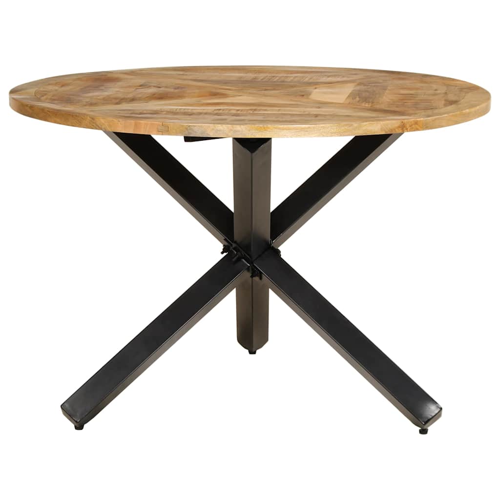 Spisebord Ø110x75 cm grov heltre mango