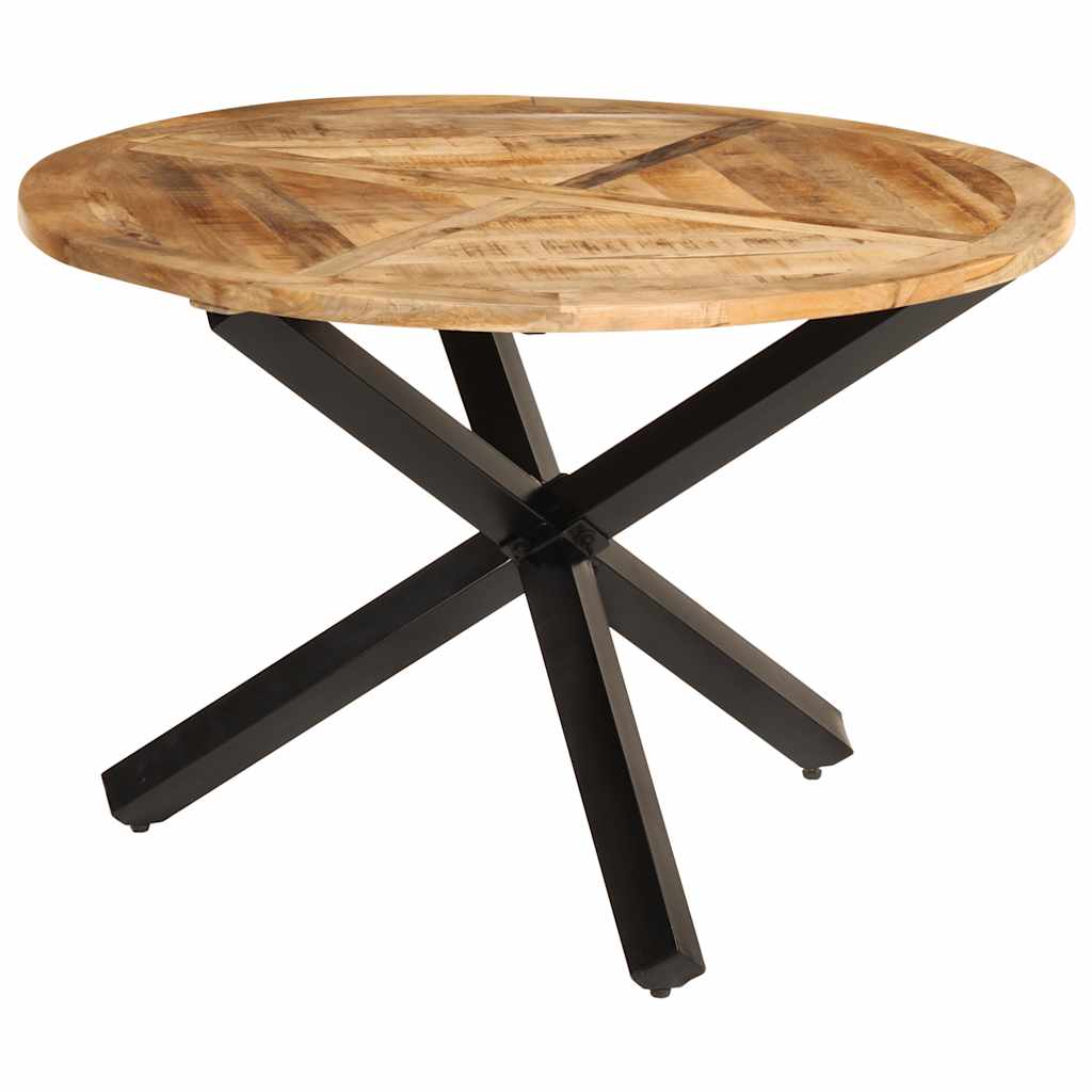 Spisebord Ø110x75 cm grov heltre mango
