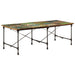 Spisebord 220x90x77 cm gjenvunnet heltre