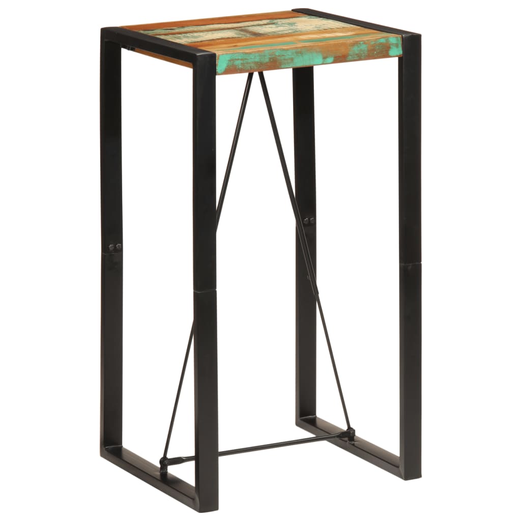 Barbord 60x55x110 cm gjenvunnet heltre
