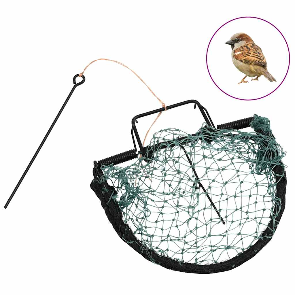 Fuglefelle grønn 20 cm stål