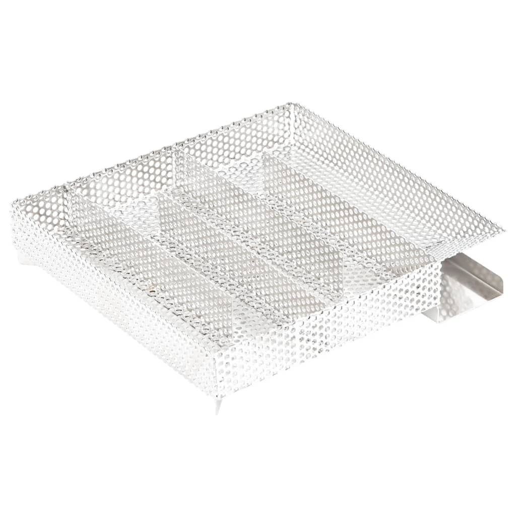 Kaldrøykgenerator 5 rom 21 cm rustfritt stål