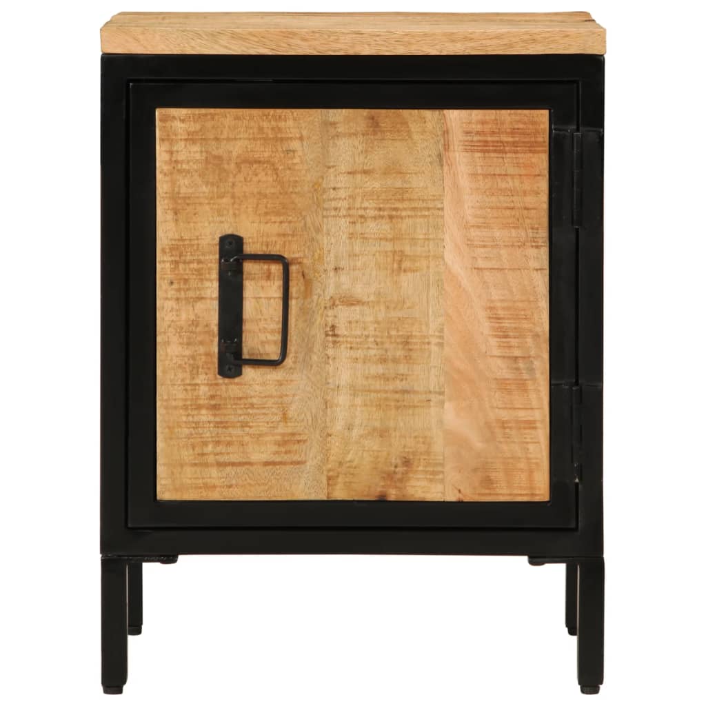 Nattbord 40x30x52,5 cm grovt heltre mangotre