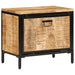 Skoskap 60x35x53 cm grovt heltre mangotre