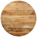 Bordplate Ø 70x2,5 cm rund heltre mango vidaXL