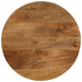 Bordplate Ø 60x3,8 cm rund heltre mango vidaXL