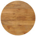 Bordplate Ø 90x3,8 cm rund heltre mango vidaXL