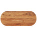 Bordplate 100x40x3,8 cm oval heltre akasie