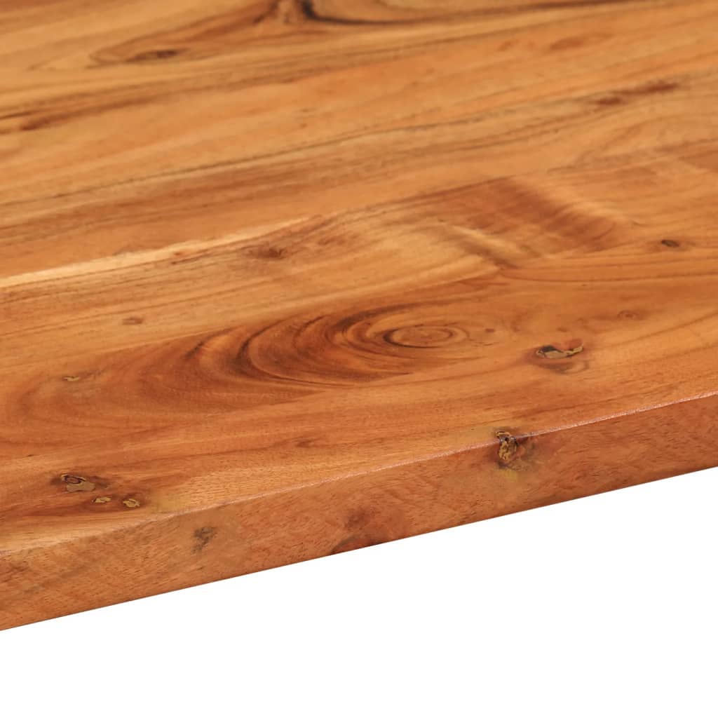 Bordplate 120x60x3,8 cm oval heltre akasie vidaXL