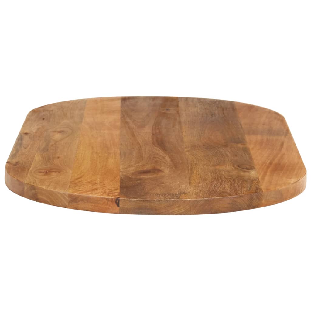 Bordplate 80x40x2,5 cm oval heltre mango