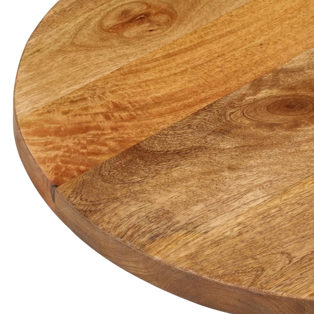 Bordplate 100x50x2,5 cm oval heltre mango vidaXL
