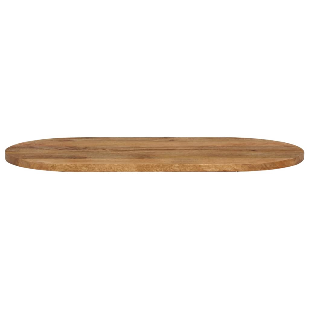 Bordplate 140x50x2,5 cm oval heltre mango