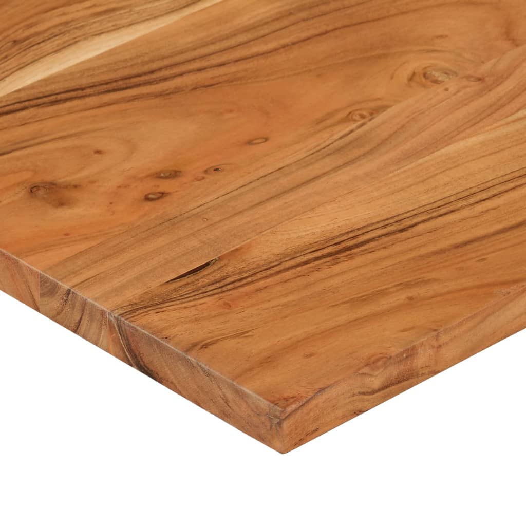 Skrivebordsplate 110x60x2,5 cm rektangulær heltre akasie