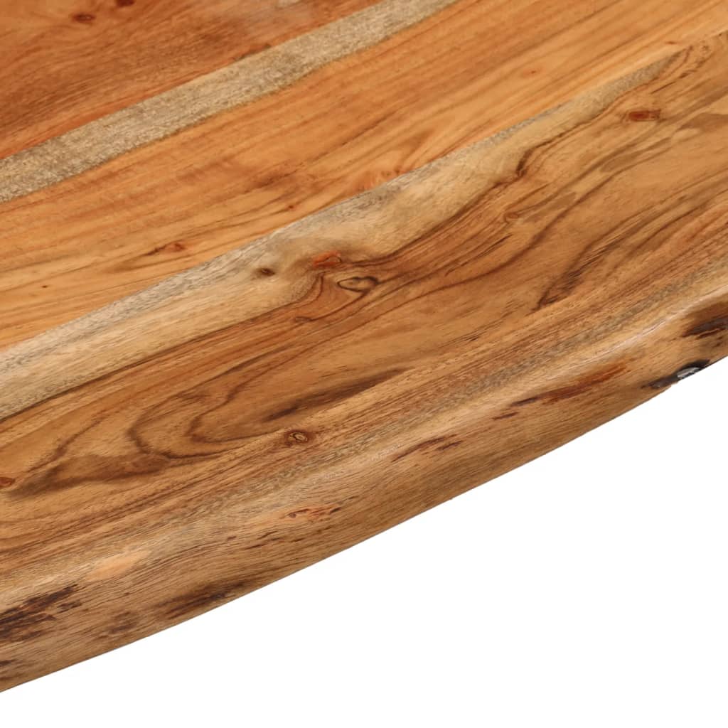 Benkeplate for bad 60x60x2,5 cm firkantet heltre akasie vidaXL